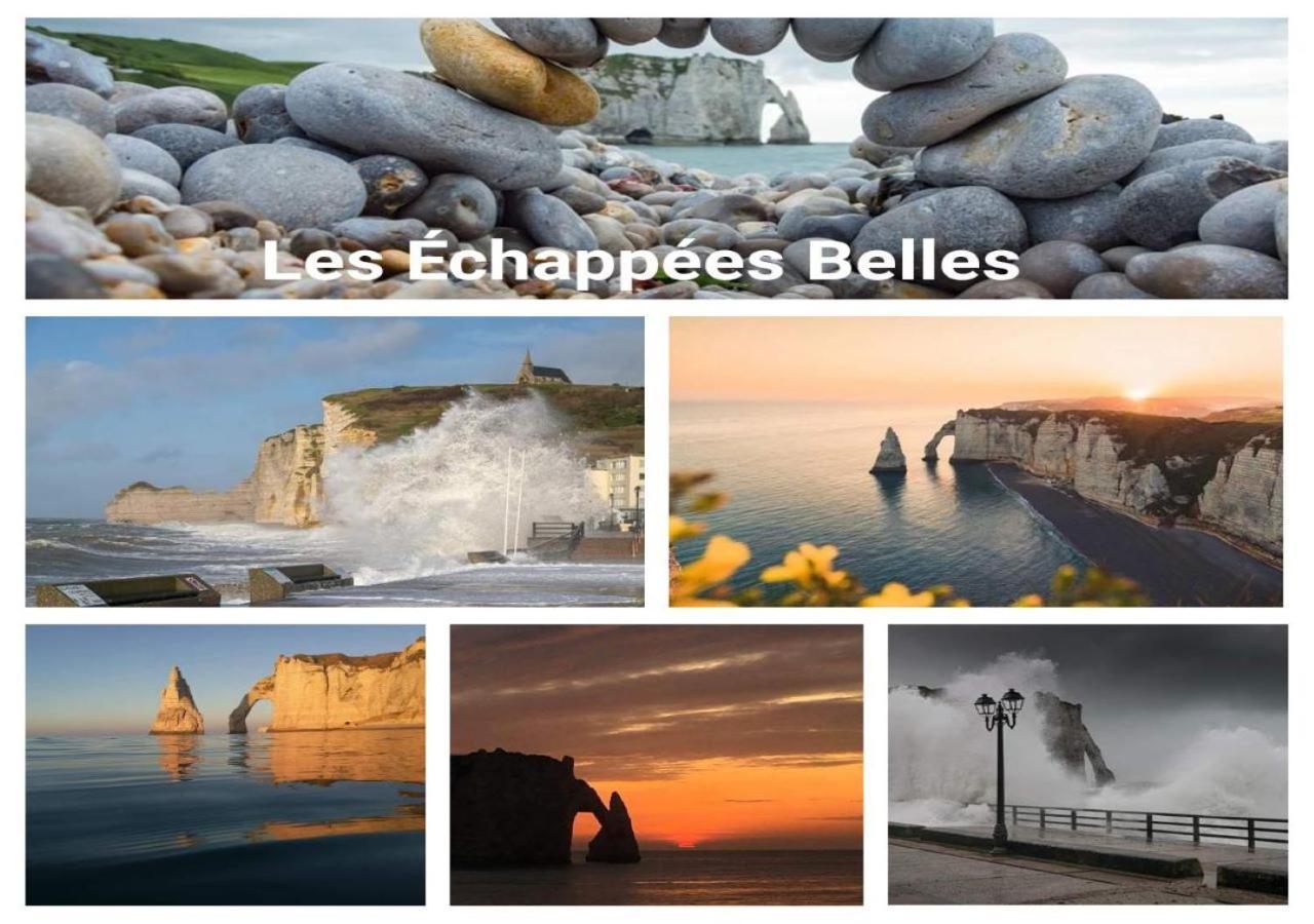 Les Echapees Belles Daire Étretat Dış mekan fotoğraf